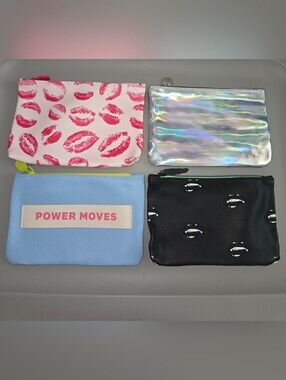 Set Of 4 Ipsy Cosmetic Bags